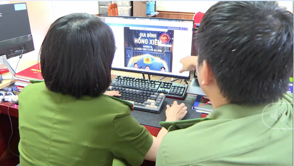 Công an phường Hồng Bàng sáng tác truyện tranh trên nền tảng số để tuyên truyền phòng, chống tội phạm